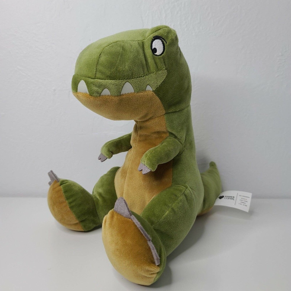 Kohl's Cares 10” Plush T-Rex Dinosaur Trex “Are We The‎ Yet” Stuffed Animal Toy